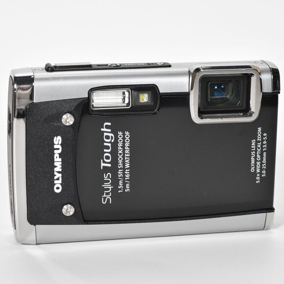 Olympus Stylus Tough-6020 Digital Camera 14.0MP 5x Optical Zoom HD Video 16GB SD - Picture 2 of 16